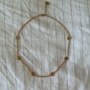 Tory Burch Logo Toggle Necklace